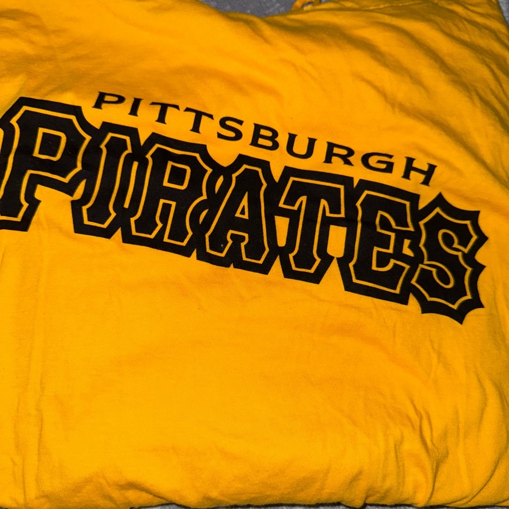 Victoria’s Secret x Pittsburgh Pirates Yellow T-Shirt Hoodie